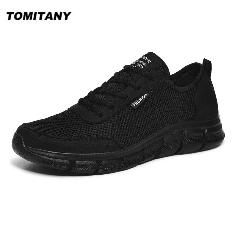 Men Shoes Trainers - 새로운 메쉬 남성 신발 Lac-up 캐주얼