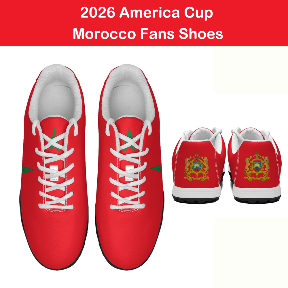 Men Shoes Egypt - 2026 아메리카컵 커스텀 프린트 팬 축구화