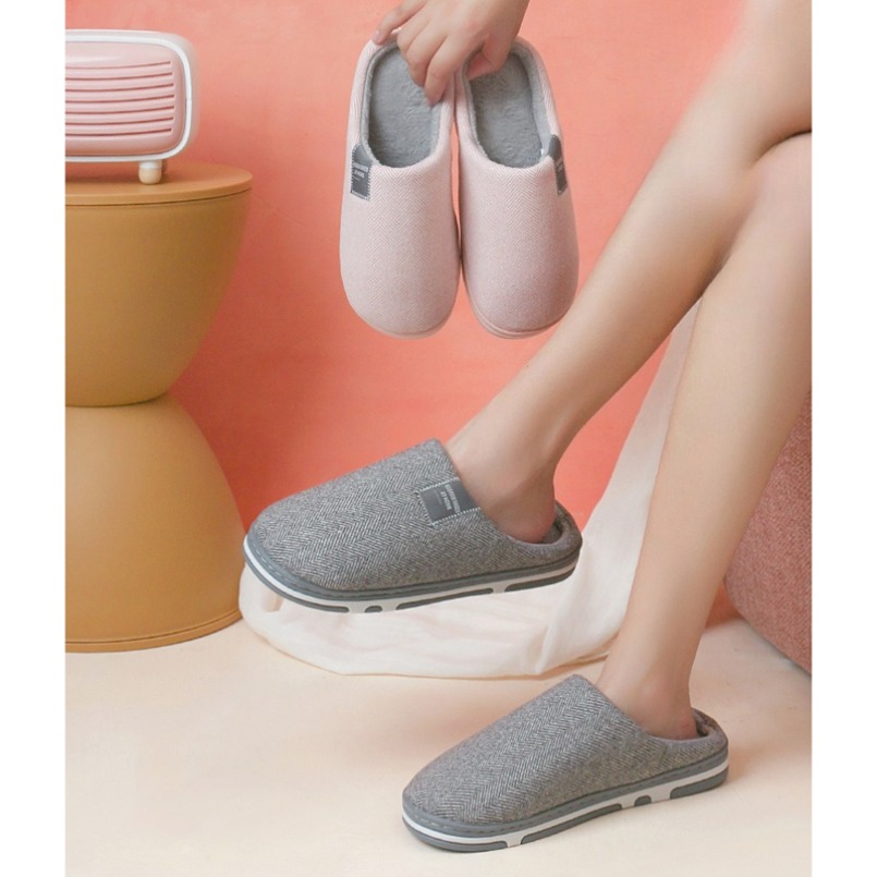 Men'S Shoes Grip - 하우스 슬리퍼 남성용 퍼지 겨울 따뜻한