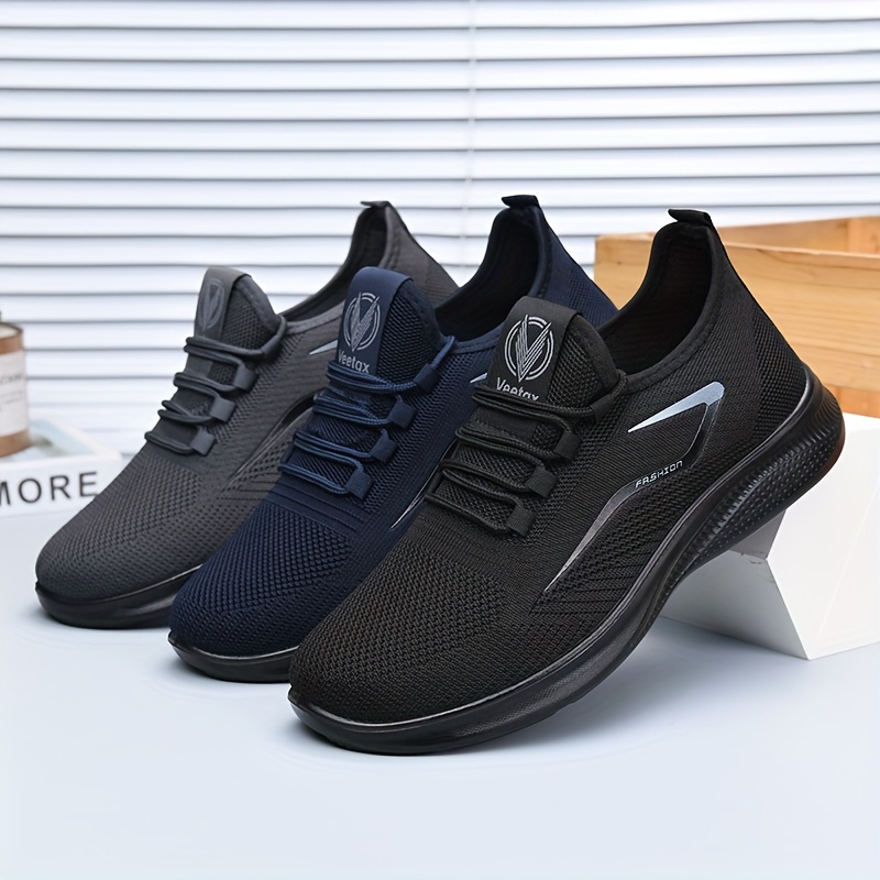 Men Shoes Trainers - 남성 통기성 메쉬 스니커즈 슬립온 경량