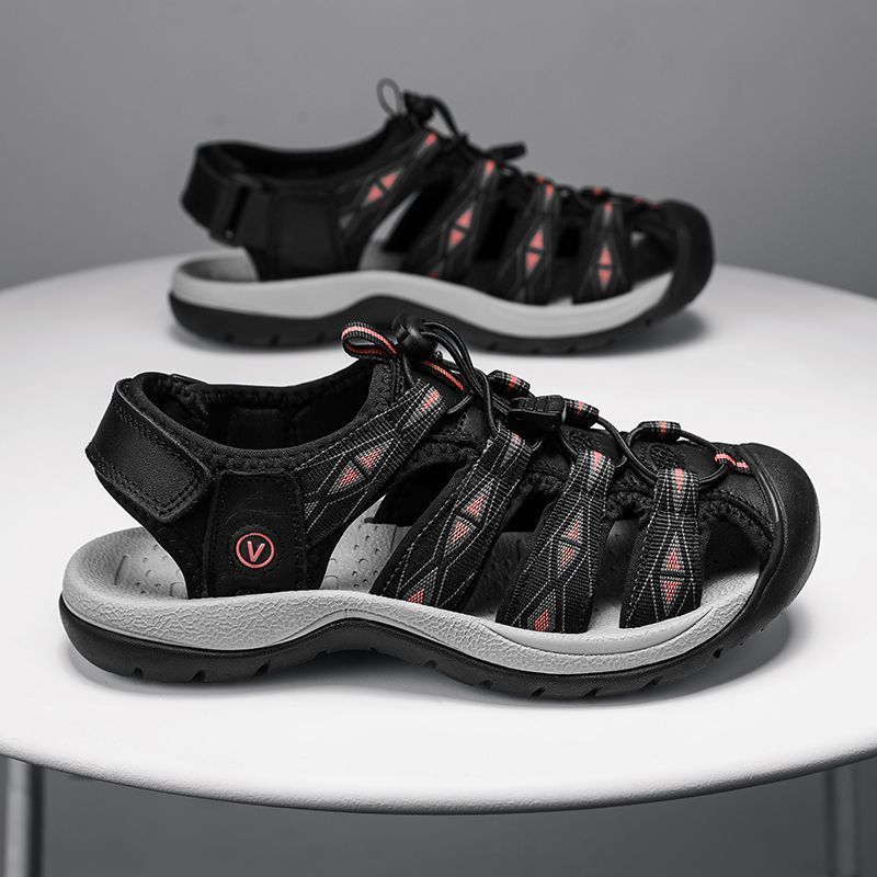 Sandal Sport Outdoor - 여성용 고급 천연 가죽 스포츠 샌들,