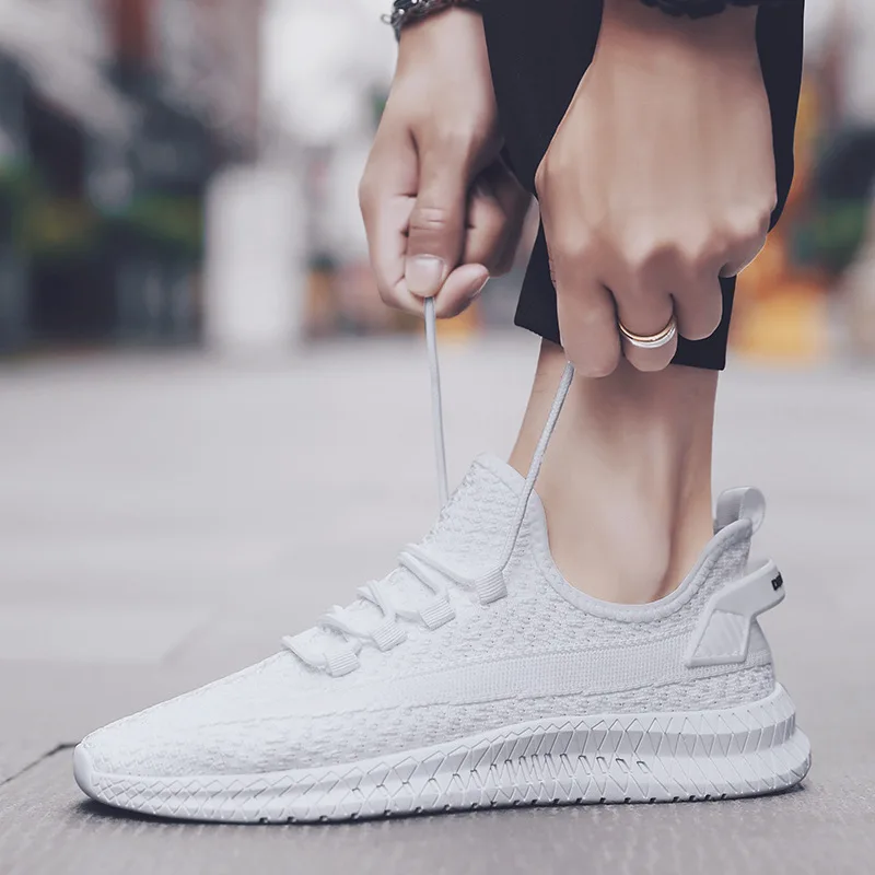 Men Shoes Trainers - 남성용 직조 신발 2025 신상 브랜드