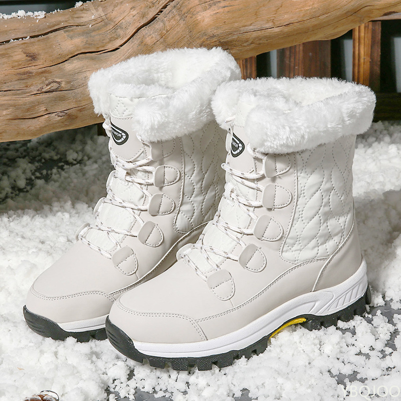 Winter Boot Insulated - 여성용 겨울 스노우 부츠 야외 여행