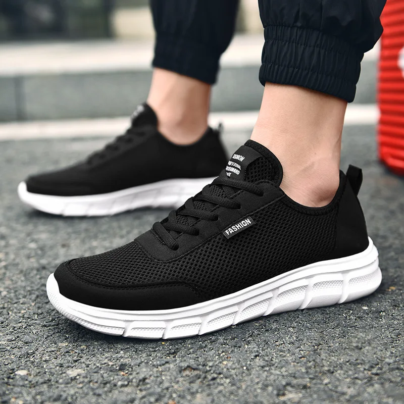 새로운 메쉬 남성 신발 Lac-up 캐주얼 신발 남성  - Men Shoes Trainers 리뷰 및 가격