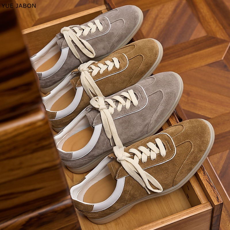 브라운 레트로 정품 가죽 남성용 2026 신상 레이스업 - Men Shoes Trainers 리뷰 및 가격