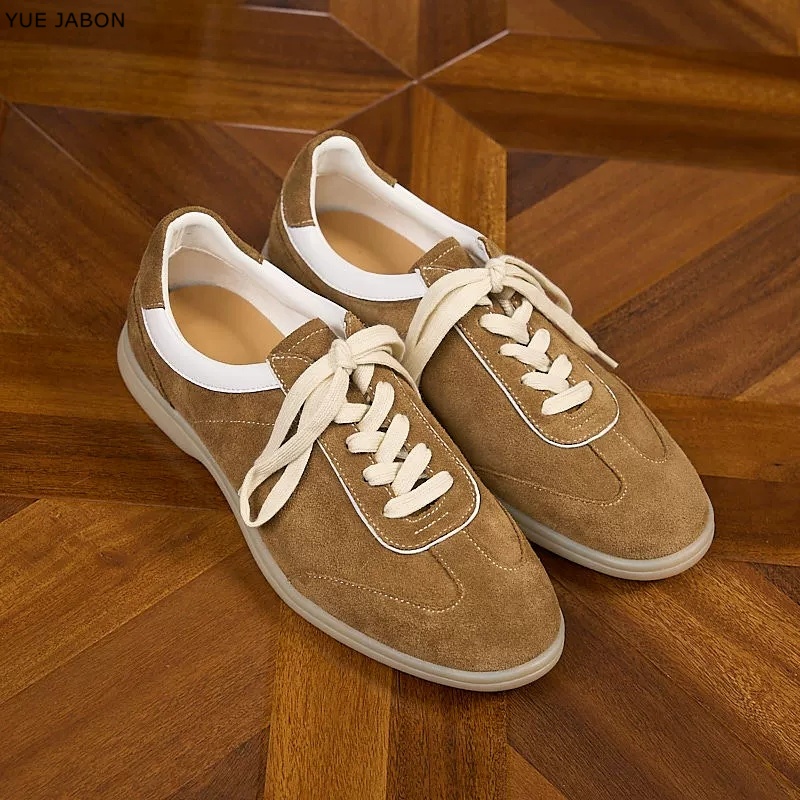 브라운 레트로 정품 가죽 남성용 2026 신상 레이스업 - Men Shoes Trainers 리뷰 및 가격