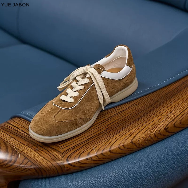 브라운 레트로 정품 가죽 남성용 2026 신상 레이스업 - Men Shoes Trainers 리뷰 및 가격