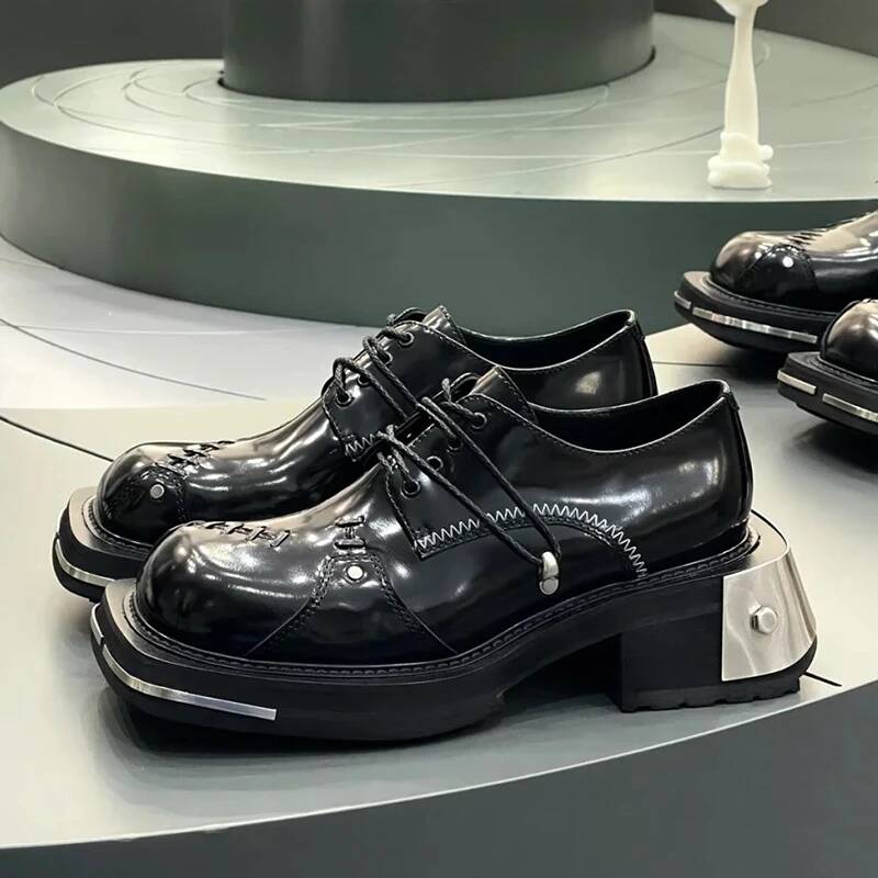 레트로 여성 남성 메탈 정품 가죽 여성 스니커즈 럭셔리 - Men Shoes Trainers 리뷰 및 가격