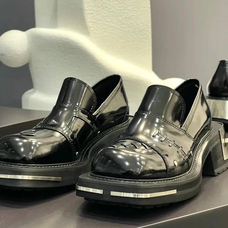 레트로 여성 남성 메탈 정품 가죽 여성 스니커즈 럭셔리 - Men Shoes Trainers 리뷰 및 가격