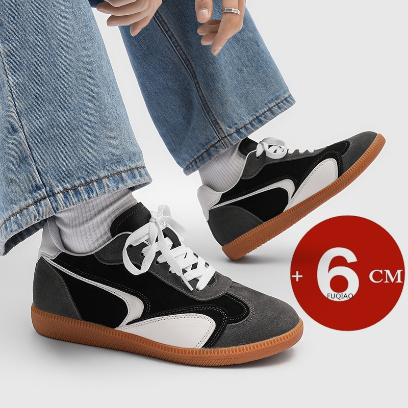 6cm 키높이 독일 트레이너 신발 유니섹스 스웨이드 가 - Men Shoes Trainers 리뷰 및 가격