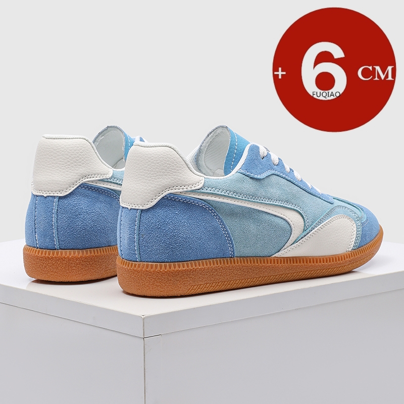 6cm 키높이 독일 트레이너 신발 유니섹스 스웨이드 가 - Men Shoes Trainers 리뷰 및 가격
