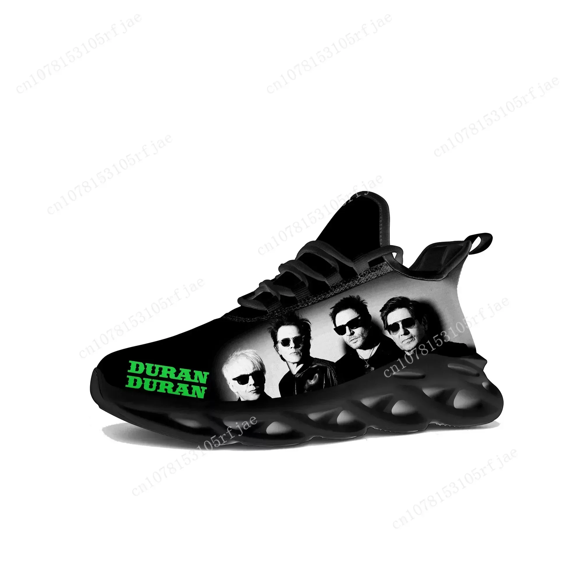 듀란듀란 플랫 스니커즈 남성 여성 댄스 록 밴드 스포츠 - Men Shoes Black 리뷰 및 가격